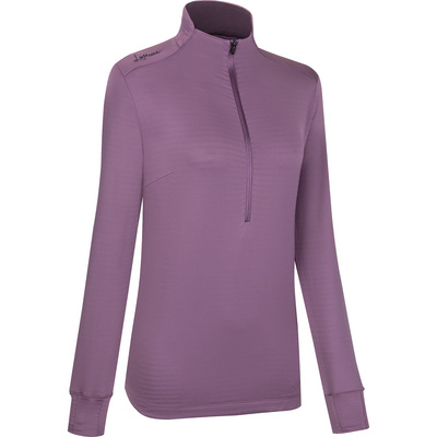 LaMunt Damen Longsleeves Nora Zip Longsleeve Mehrfarbig