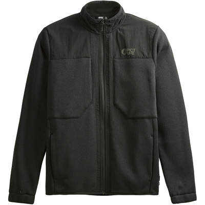 Picture Herren Fleecejacken Dauwy Fleece Jacke Schwarz
