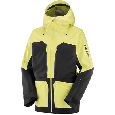 Salomon Herren Hardshelljacken Regenjacken Qst GTX Pro Jacke Schwarz