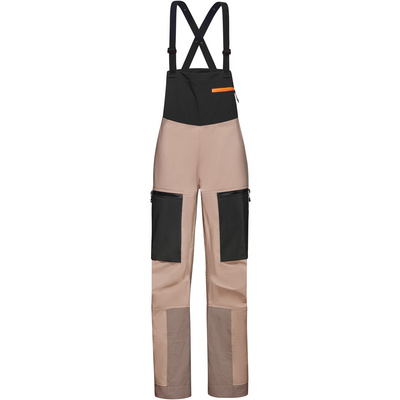 Mammut Damen Hardshellhosen Regenhosen Eiger Free Pro Hs Bib Hose Regular Schwarz