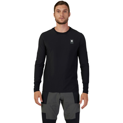Fox Herren Longsleeves Defend Thermal Longsleeve Schwarz