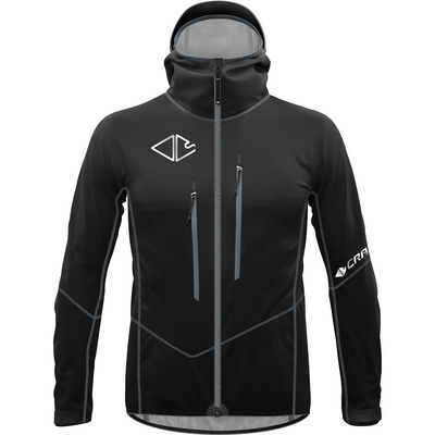 Crazy Herren Hardshelljacken Regenjacken Boosted Proof 3l Jacke Schwarz