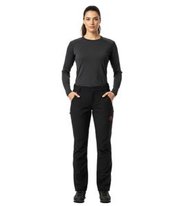 La Sportiva Damen Hardshellhosen Regenhosen Crossridge Evo Shell Hose Schwarz