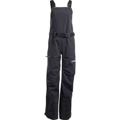 adidas Terrex Damen Hardshellhosen Regenhosen Techrock 3l GTX Bib Hose Schwarz