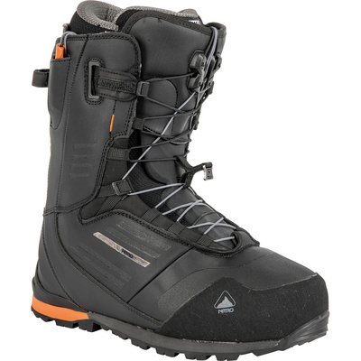 Nitro Damen oder Herren Snowboardschuhe Incline TLS Splitboardschuhe Schwarz
