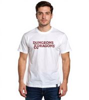 T-shirt da uomo RE:COVERED X DUNGEONS & DRAGONS Mastino, girocollo in cotone, RCHAS171 Beige
