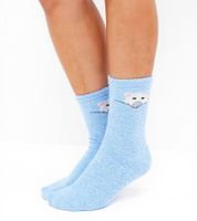 4 Pares de Calcetines Cálidos de Invierno para Niños con Osos Polares 944526 Azul Oscuro/Azul Claro