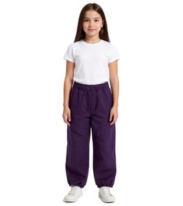 Ski-Hose für Mädchen mit reflektierenden Details Schnee-Hose Regular-Fit Snowboard-Hose 905819 Lila