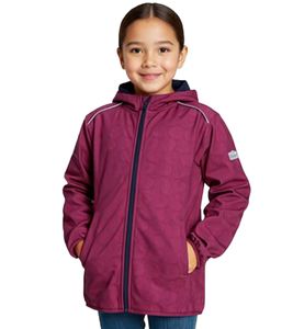 Giacca softshell Scout per bambini, bambina e bambino, giacca da esterno sostenibile 76596863 Rosa bacca