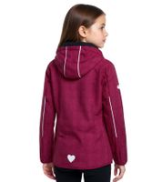 Scout Children's Softshell Jacket for Girls and Boys, Sustainable Outdoor Jacket 76596863 Berry Pink