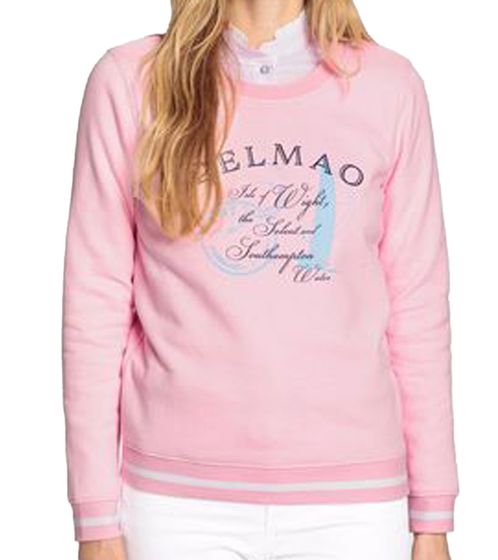 Pull DELMAO en coton pour femme, sweat-shirt tendance 18462040, rose