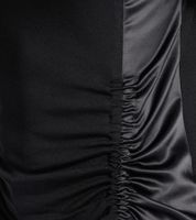 T-shirt femme Bruno Banani à fronces latérales, chemise d'été, Party 15333800, noir