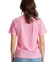 Camiseta AjC para mujer con estampado "A Touch of Sun", manga corta, algodón, verano, 97900444, rosa