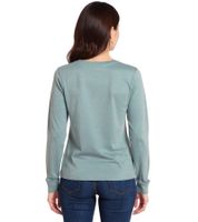 Sudadera KangaROOS para mujer con logo grande frontal, jersey de algodón 23806817, gris-azul