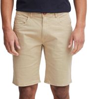 Shorts da uomo in cotone intrecciato BLEND, bermuda corti con risvolto, 20716713 161104 Beige