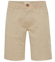 Shorts da uomo in cotone intrecciato BLEND, bermuda corti con risvolto, 20716713 161104 Beige