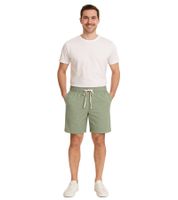CASUAL FRIDAY Sigge Bermuda Chino Casual da Uomo con Elastico in Vita, Shorts in Cotone, 20505130 185806 Verde