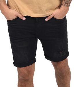 !SOLID Men's Leisure Bermuda Denim Shorts Cotton Shorts 21104062 797002 Black