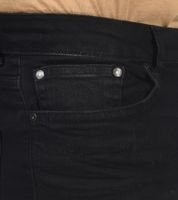 !SOLID Bermuda da uomo per il tempo libero, in denim, in cotone, 21104062 797002, nero