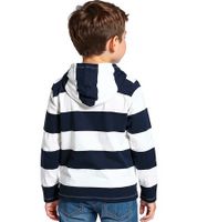 Felpa con cappuccio in cotone per bambini DELMAO, felpa a maniche lunghe, 59340352, blu/bianco