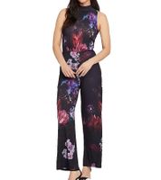 Laura Scott Jumpsuit, Extravagant Women's Wide-Leg Jumpsuit, New Year's Eve One-Piece 91219353 Black