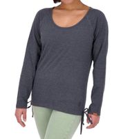 ALIFE AND KICKIN FarahAK A Felpa da donna, Pullover in cotone, Maglia a maniche lunghe, 97053910, Grigio/Blu