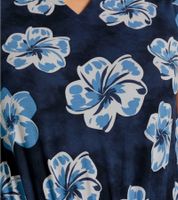 Abito lungo da donna BOYSEN'S con stampa floreale all-over, abito in jersey senza maniche 95560104 Blu scuro