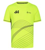 2er Sparpack Mercedes-Benz AMG Petronas F1 Herren T-Shirt Lewis Hamilton Kurzarm-Trikot 701227120 001 Neon-Gelb