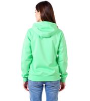 Sudadera con capucha ZEGY para mujer, sudadera de algodón con cremallera, 1083 Verde Menta