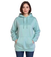 Sudadera con capucha ZEGY para mujer, suéter sencillo con bolsillo tipo canguro, verde menta, 1082