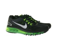 Zapatillas NIKE Air Max 2013 para niños y niñas con amortiguación de aire (555426-003, negro/verde)