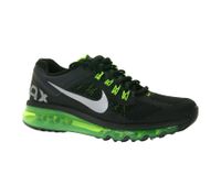 Zapatillas NIKE Air Max 2013 para niños y niñas con amortiguación de aire (555426-003, negro/verde)