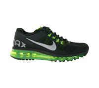 Zapatillas NIKE Air Max 2013 para niños y niñas con amortiguación de aire (555426-003, negro/verde)