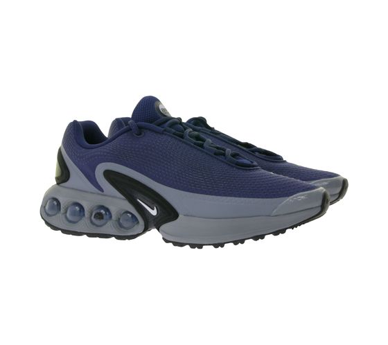 NIKE Air Max DN Herren Lauf-Schuhe mit Air-Dämpfung sportliche Sneaker DV3337 401 Navy/Grau/Schwarz