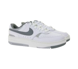 Sneakers da donna NIKE Gamma Force con inserti testurizzati, in vera pelle DX9176 109 Bianco/Grigio
