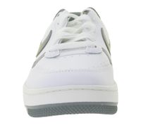 NIKE Gamma Force Women's Sneakers with Textured Overlays, Genuine Leather Shoes DX9176 109 White/Gray