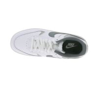 NIKE Gamma Force Women's Sneakers with Textured Overlays, Genuine Leather Shoes DX9176 109 White/Gray