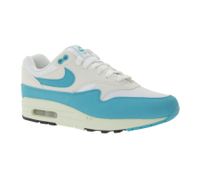NIKE Air Max 1 Women's Genuine Leather Low-Top Sneakers DZ2628-107 White/Turquoise
