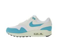 NIKE Air Max 1 Women's Genuine Leather Low-Top Sneakers DZ2628-107 White/Turquoise