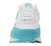 NIKE Air Max 1 Women's Genuine Leather Low-Top Sneakers DZ2628-107 White/Turquoise