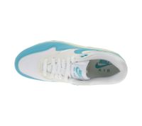 NIKE Air Max 1 Women's Genuine Leather Low-Top Sneakers DZ2628-107 White/Turquoise