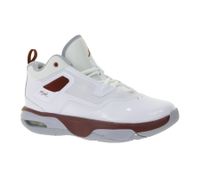 NIKE JORDAN Stay Loyal 3 Kids' Sneakers, Girls' and Boys' Genuine Leather Low-Top Basketball Shoes, FB9922-160, White/Red
