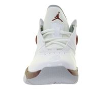 NIKE JORDAN Stay Loyal 3 Kids' Sneakers, Girls' and Boys' Genuine Leather Low-Top Basketball Shoes, FB9922-160, White/Red