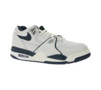 NIKE Air Flight 89 Low Herren Sneaker Echtleder Basketball-Turnschuhe Retro FQ8256-001 Weiß/Beige/Blau NIKE Air Flight 89 Low Herren Sneaker Echtleder Basketball-Turnschuhe Retro FQ8256-001 Weiß/Beige/Blau
