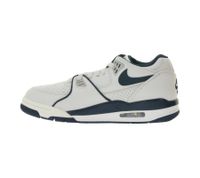 NIKE Air Flight 89 Low Herren Sneaker Echtleder Basketball-Turnschuhe Retro FQ8256-001 Weiß/Beige/Blau NIKE Air Flight 89 Low Herren Sneaker Echtleder Basketball-Turnschuhe Retro FQ8256-001 Weiß/Beige/Blau