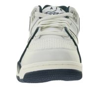 NIKE Air Flight 89 Low Herren Sneaker Echtleder Basketball-Turnschuhe Retro FQ8256-001 Weiß/Beige/Blau NIKE Air Flight 89 Low Herren Sneaker Echtleder Basketball-Turnschuhe Retro FQ8256-001 Weiß/Beige/Blau