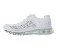 NIKE Air Max 2013 Herren Sneaker Mesh-Turnschuhe mit Air-Dämpfung HF4884-100 Weiß/Silber