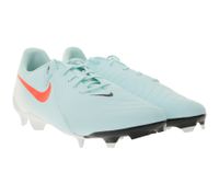 Scarpe da calcio NIKE Phantom Academy FG/MG con soletta ammortizzata o imbottita, tacchetti, turchese, blu scuro o bianco/nero