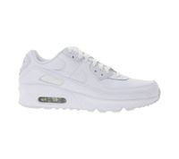 NIKE Air Max 90 Kids' Sneakers for Girls and Boys with Air Cushioning and Genuine Leather HF6358-102 White/Silver