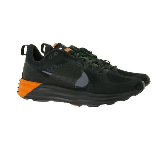 Sneakers da uomo NIKE Lunar Roam in mesh con suola Lunar Foam HJ8999-001 Nero/Arancione